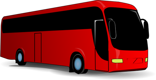 Bus della città rossa